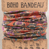 Full Boho Bandeau | Brown Tuscany Border