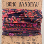 Full Boho Bandeau | Indigo Willow Medallion