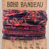 Full Boho Bandeau | Indigo Willow Medallion
