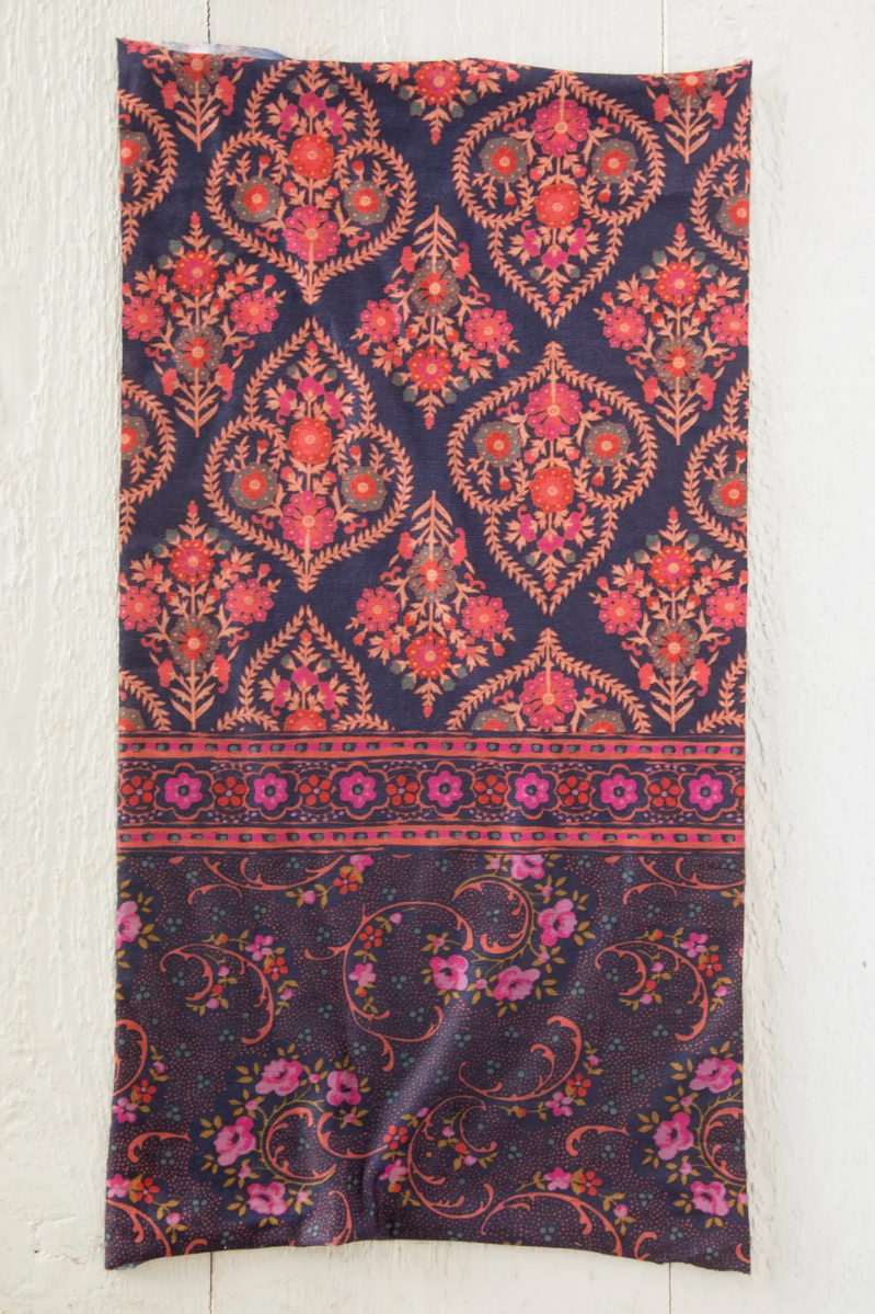 Full Boho Bandeau | Indigo Willow Medallion