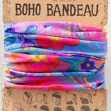 Full Boho Bandeau | Neon Pink