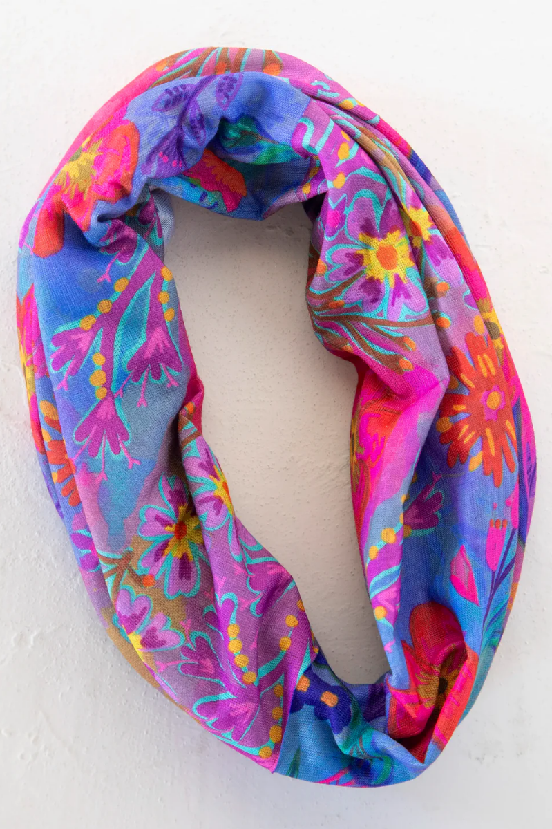 Full Boho Bandeau | Neon Pink