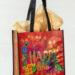 XL Happy Bag - Red Flower Happy Bag | Natural Life