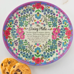 Melamine Giving Plate | Natural Life