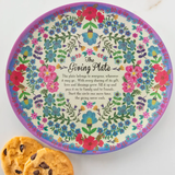Melamine Giving Plate | Natural Life