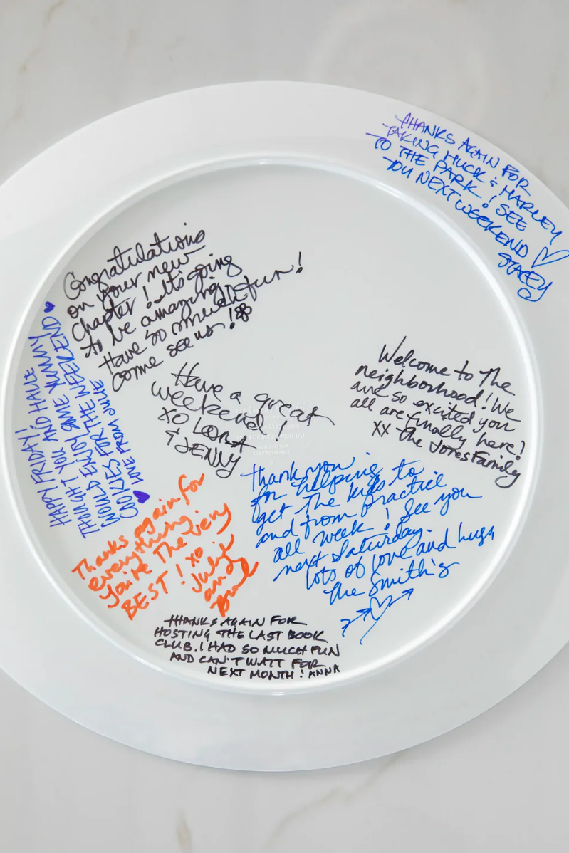 Melamine Giving Plate | Natural Life