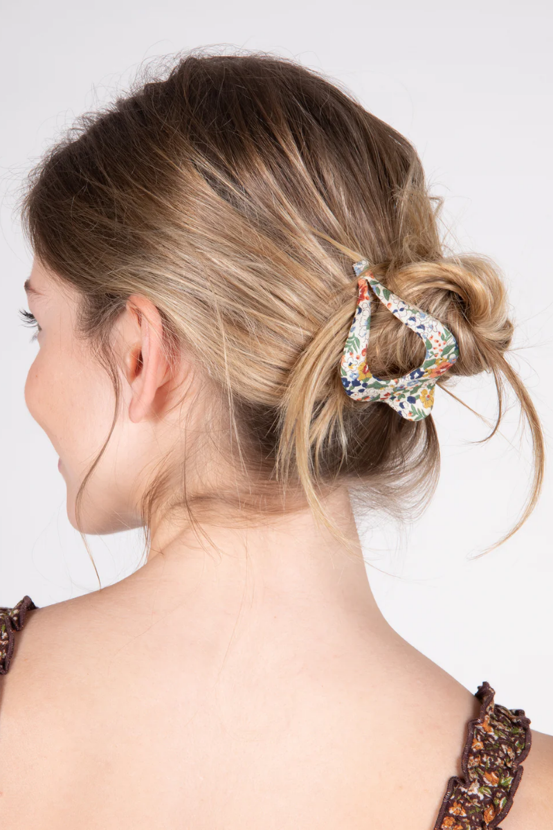 Boho Hair Clip | Natural Life | Fabric Cream