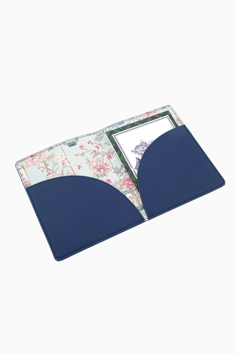 Mahjong Card Folio | Oh My Mahjong | Navy Blue