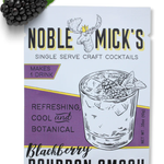 Blackberry Bourbon Smash | Single Serve Craft Mixer | Noble Mick's