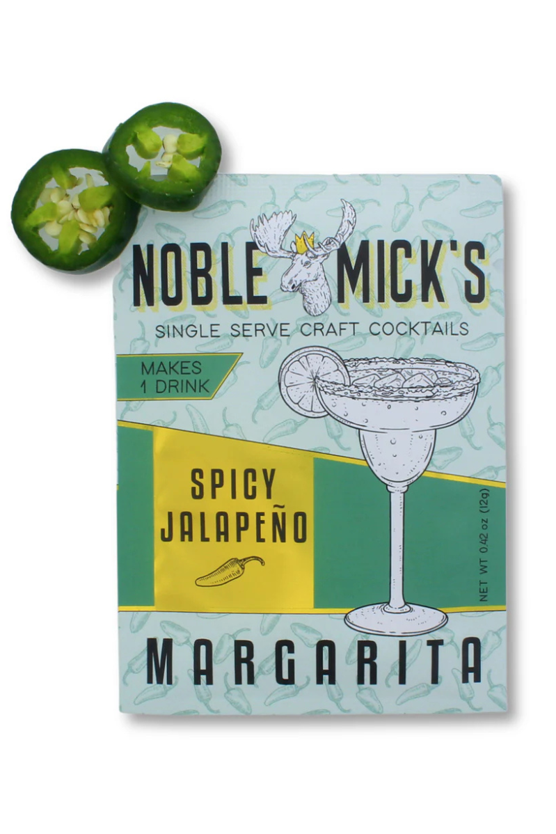 Spicy Jalapeno Margarita | Single Serve Craft Mixer | Noble Mick's