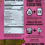Cosmopolitan | Single Serve Craft Mixer | Noble Mick's