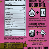 Cosmopolitan | Single Serve Craft Mixer | Noble Mick's