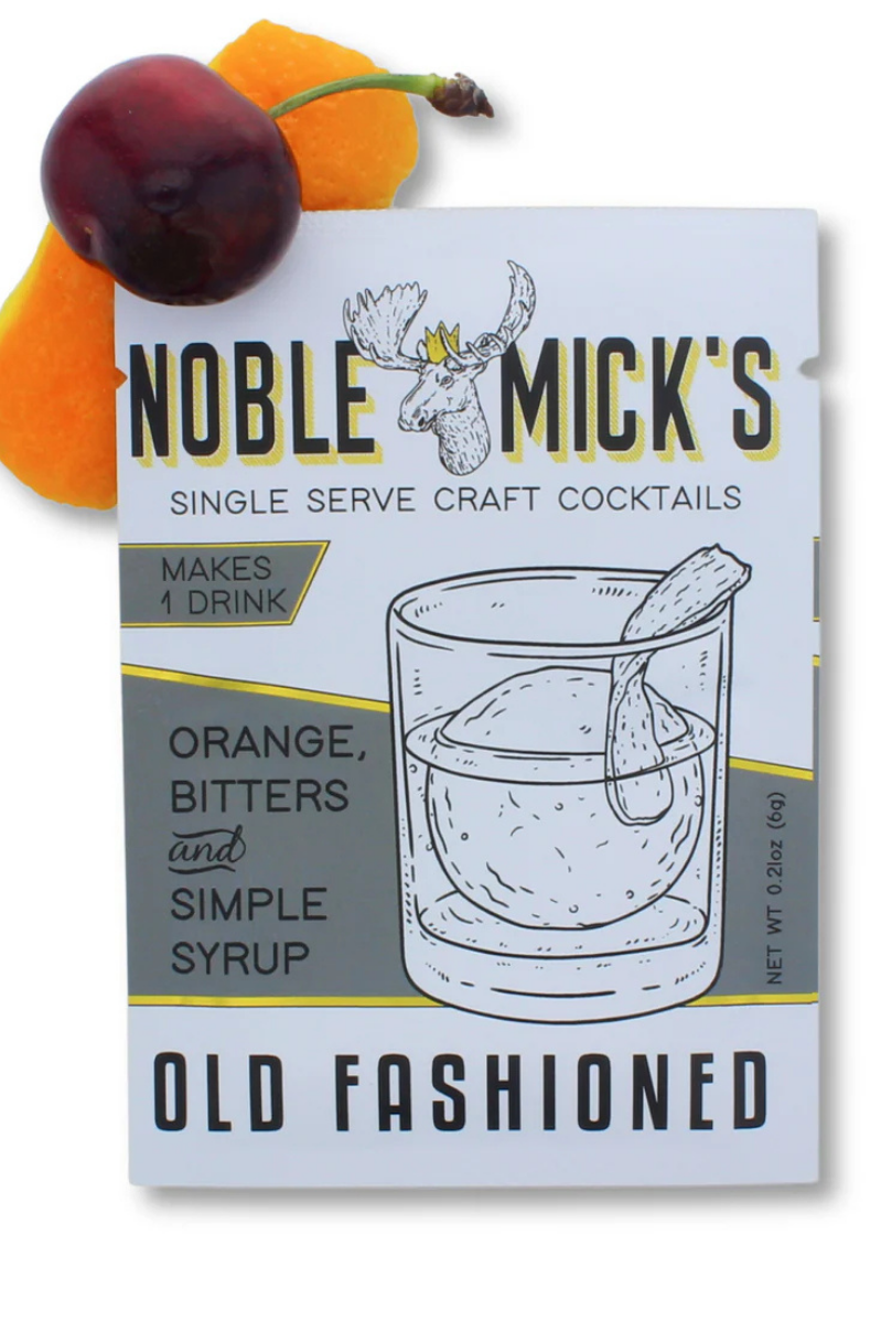 Old Fashioned | Single Serve Craft Mixer | Noble Mick's