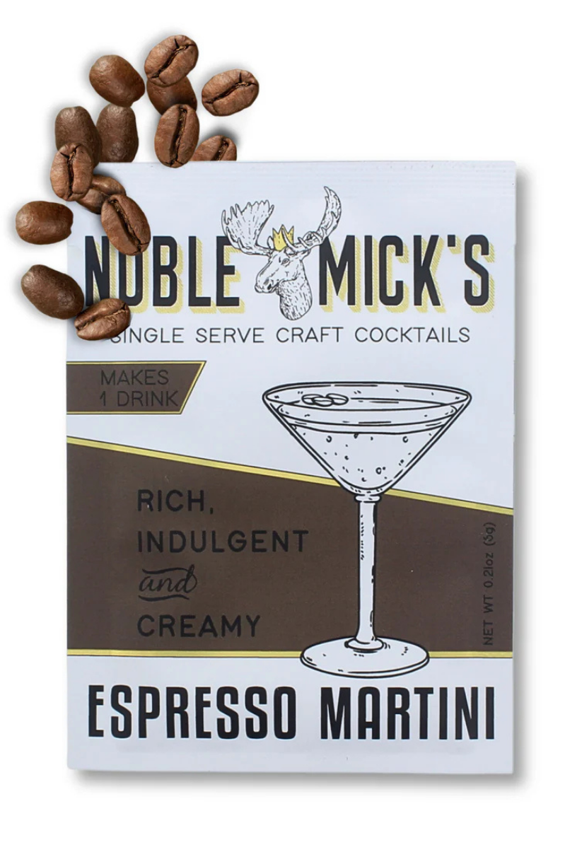 Espresso Martini | Single Serve Craft Mixer | Noble Mick's