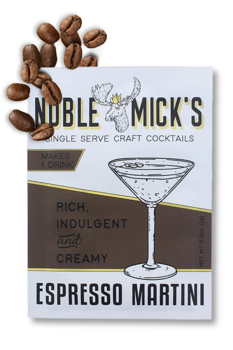 Espresso Martini | Single Serve Craft Mixer | Noble Mick's