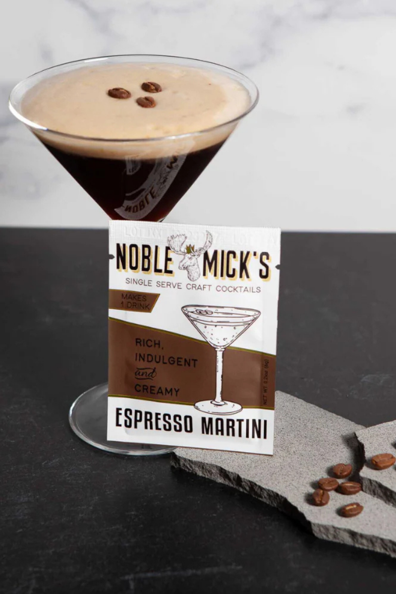 Espresso Martini | Single Serve Craft Mixer | Noble Mick's