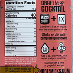 Paloma | Single Serve Craft Mixer | Noble Mick's