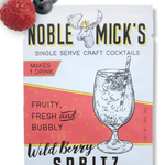 Wild Berry Spritz | Single Serve Craft Mixer | Noble Mick's