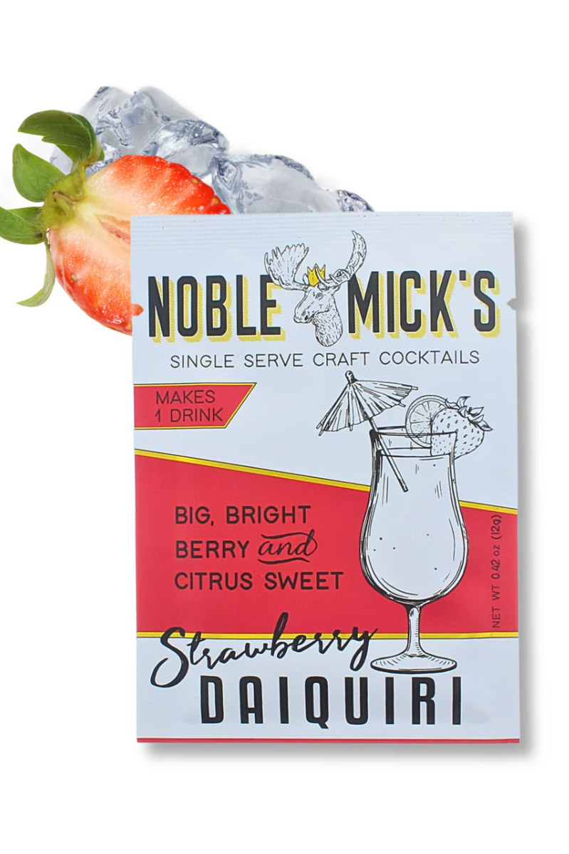 Strawberry Daiquiri | Single Serve Craft Mixer | Noble Mick's