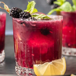 Blackberry Bourbon Smash | Single Serve Craft Mixer | Noble Mick's