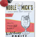 Wild Berry Spritz | Single Serve Craft Mixer | Noble Mick's