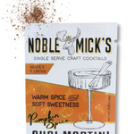Pumpkin Spice Chai Martini | Single Serve Craft Mixer | Noble Mick's
