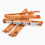 Burl Rack and Pusher Set | Oh My Mahjong