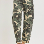 RISEN Army Barrel Double Roll Up Jeans