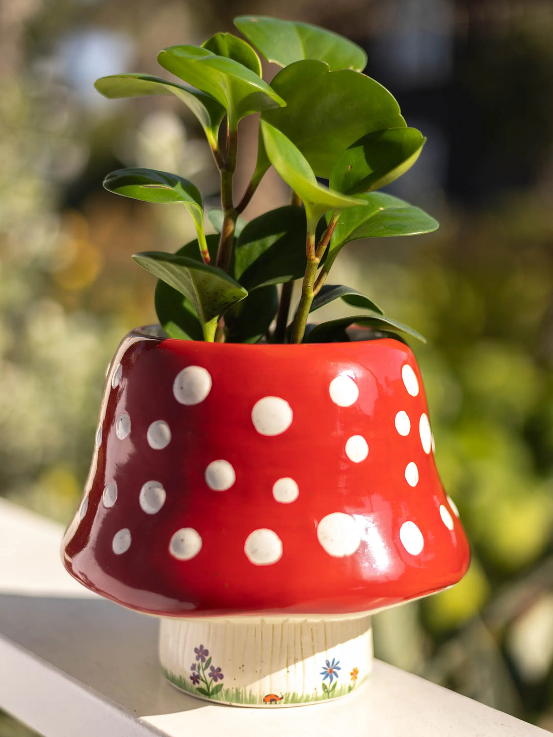 So Cute Ceramic Planter | Natural Life | Mushroom