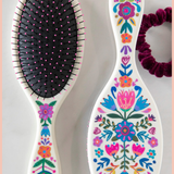 Wet + Dry Detangling Hairbrush | NATURAL LIFE | Cream
