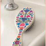 Wet + Dry Detangling Hairbrush | NATURAL LIFE | Cream