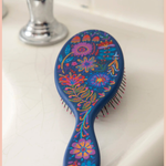 Wet + Dry Detangling Hairbrush | NATURAL LIFE | Navy