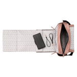 Boxy Diaper Backpack Leatherette | Petunia Pickle Bottom | Dusty Rose