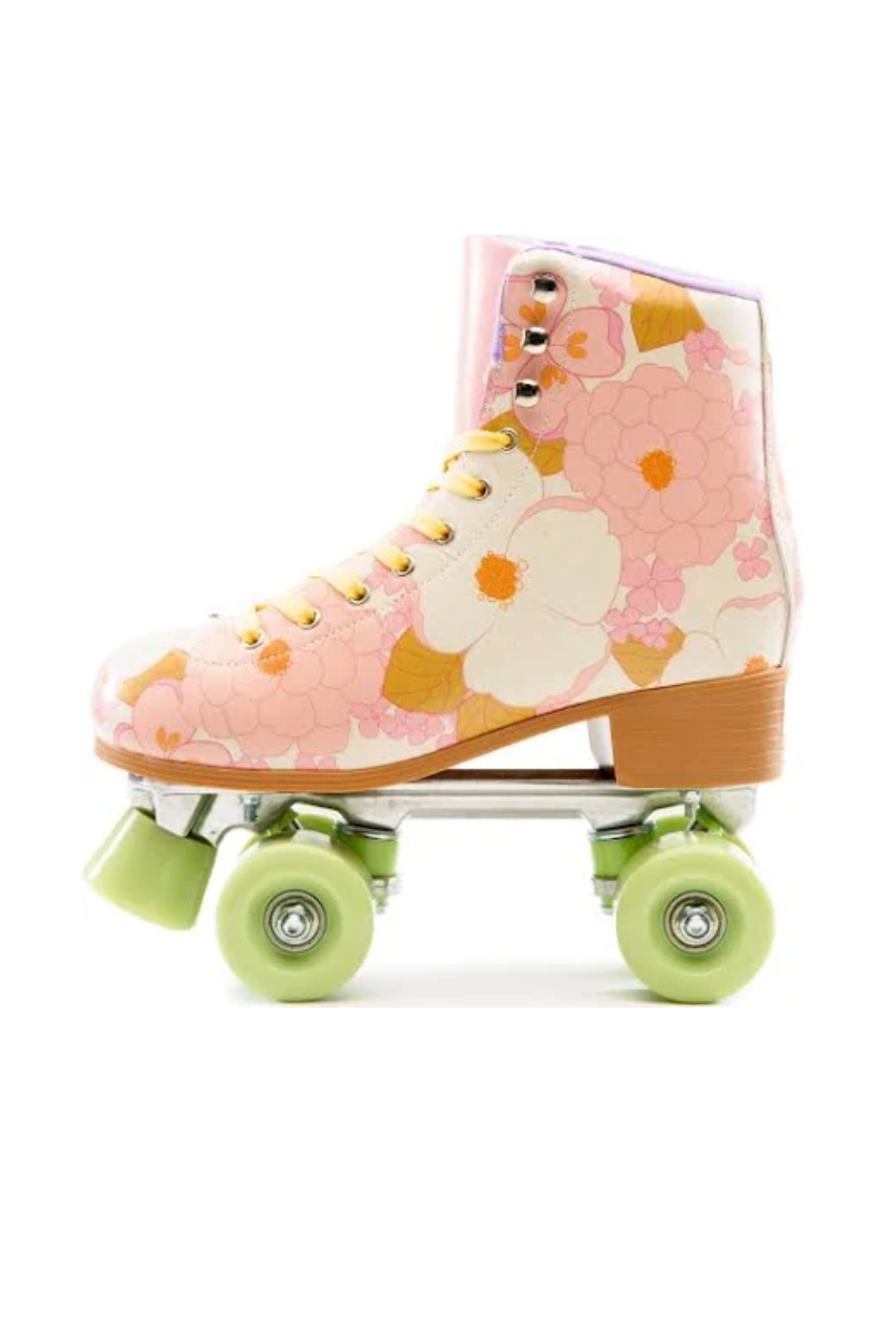 Floral Pastel Roller Skates