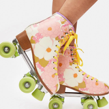 Floral Pastel Roller Skates