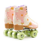 Floral Pastel Roller Skates