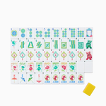 Colorful Mahjong tiles set on a white background. Pippa Mahjong Tiles | Oh My Mahjong