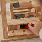 Solar Green Dollhouse + Furniture | Plan Toys