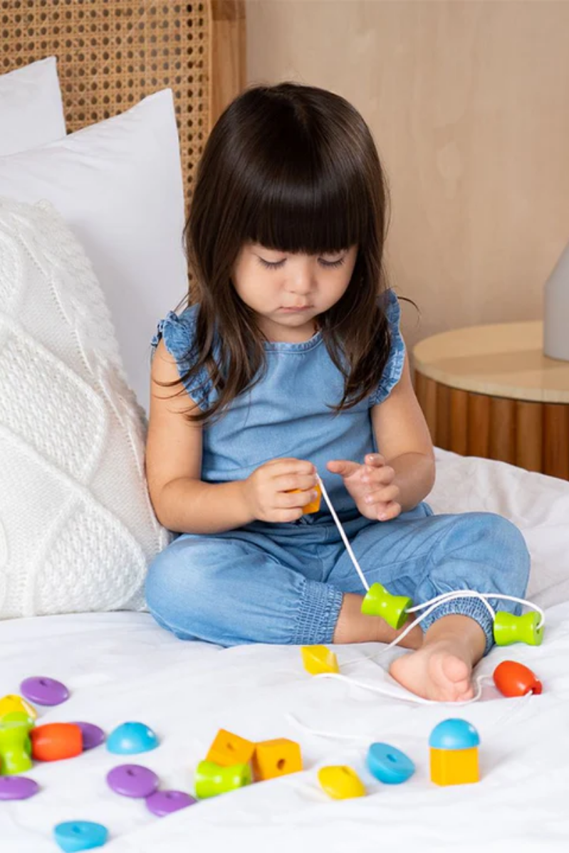 Lacing Beads Toy Set | Plan Toys