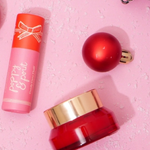 Poppy & Pout Candy Cane Fluff Lip Scrub