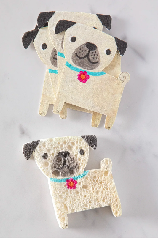 Puff Up Sponges, Set of 5 | Natural Life | Dog