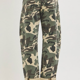 RISEN Army Barrel Double Roll Up Jeans