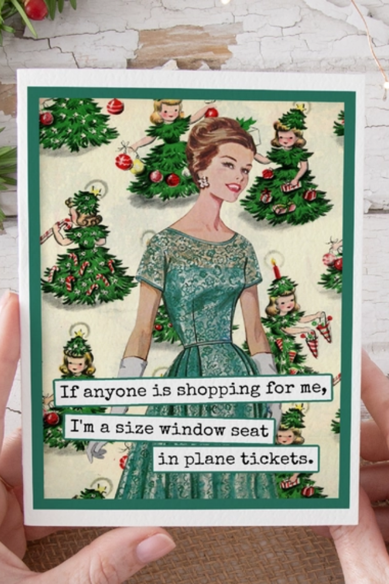 Window Seat Christmas Card