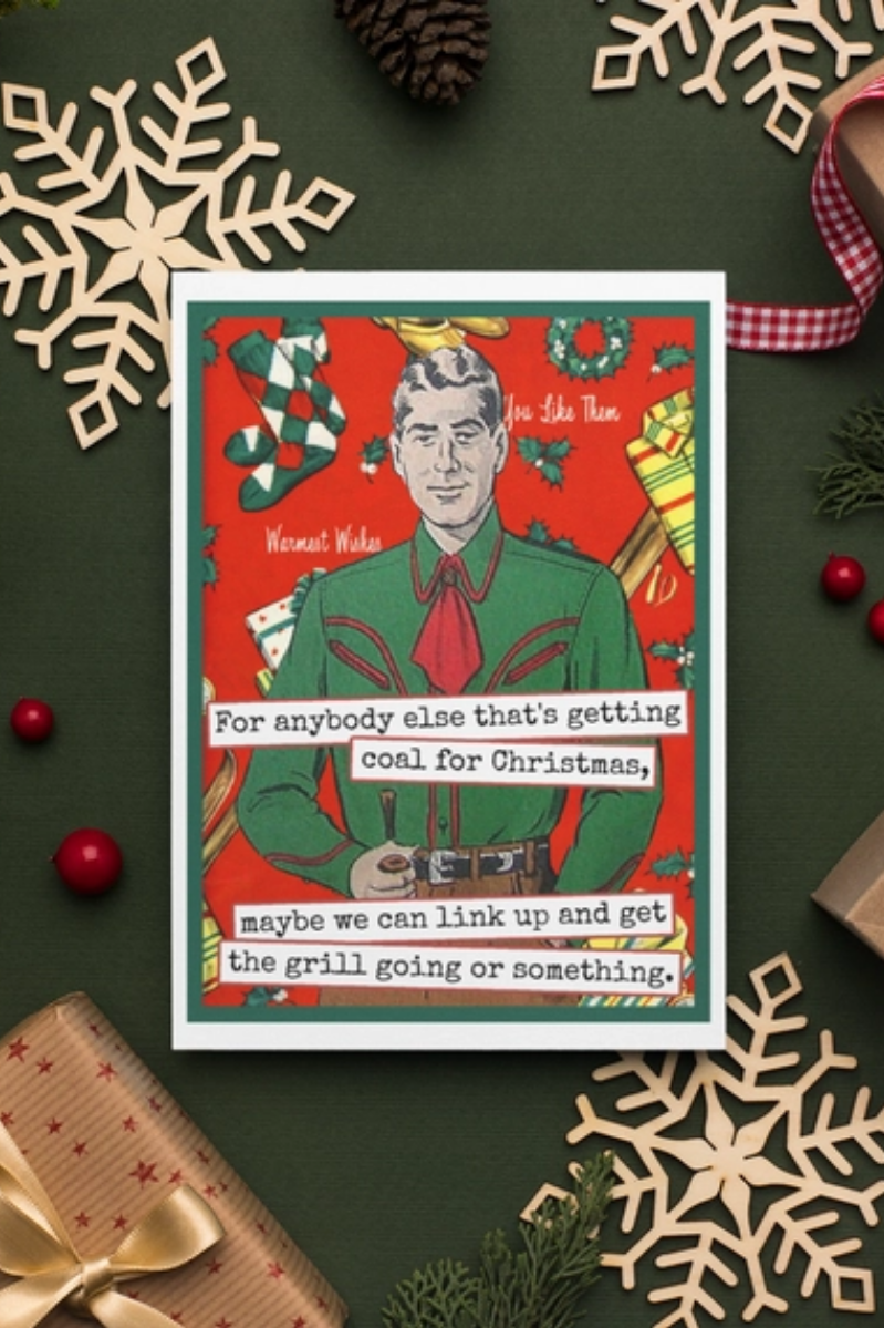 Get the Grill Going Christmas Card
