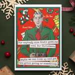 Get the Grill Going Christmas Card