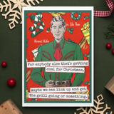 Get the Grill Going Christmas Card