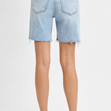RISEN Tummy Control High Rise Loose Fit Mid Length Shorts
