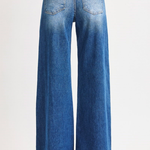 RISEN Tummy Control High Rise Ankle Palazzo Jeans