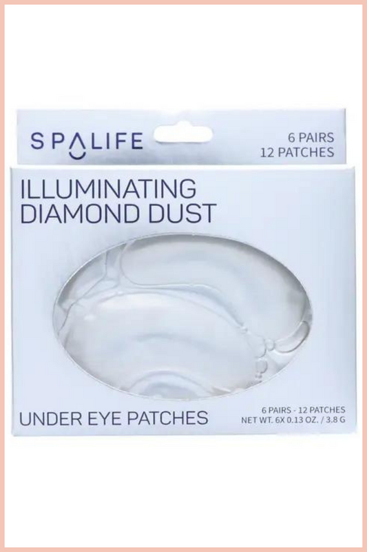 Illuminating Diamond Dust Under Eye Patches