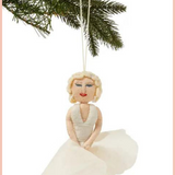 Marilyn Felt Ornament